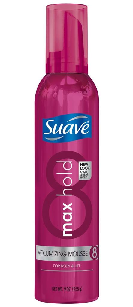 SUAVE MOUSSE #8 MAX HOLD 9oz