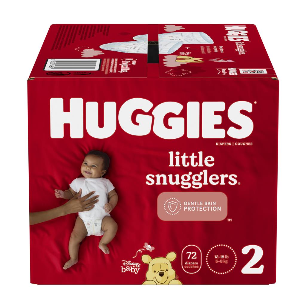 HUGGIES LITTLE SNUGGLER GIGA #2 1/72'S