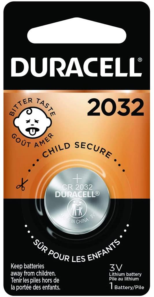 DURACELL CR2032 6/1's