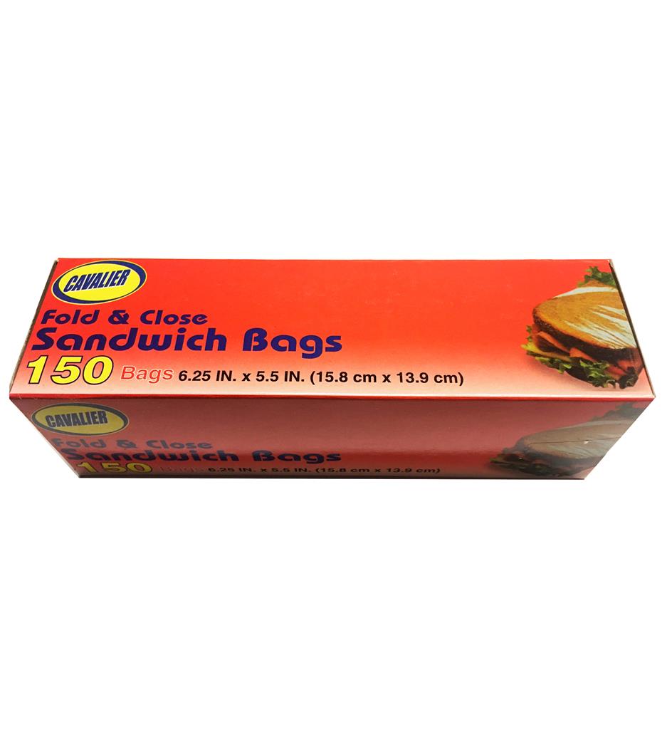 DISPOZEIT PLASTIC SANDWISH BAG 100ct
