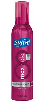 SUAVE MOUSSE #8 MAX HOLD 9oz