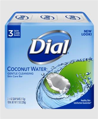 DIAL BAR SOAP COCONUT WATER 12/3/4oz