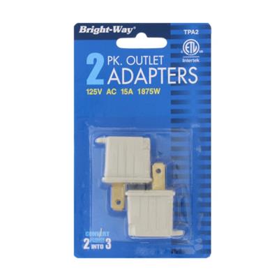 OUTLET ADAPTERS 3 TO 2 6/2PK (TPA2)