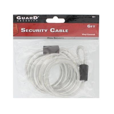 SECURITY CABLE 6FTx5/16" (681)