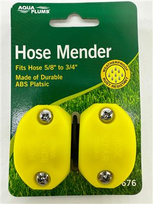 HOSE MENDER PLASTIC DLX 5/8"-3/4" (676)