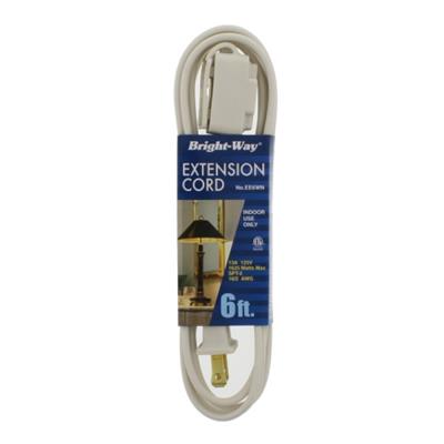 EXTENSION CORD WHITE 6" (EE6W)
