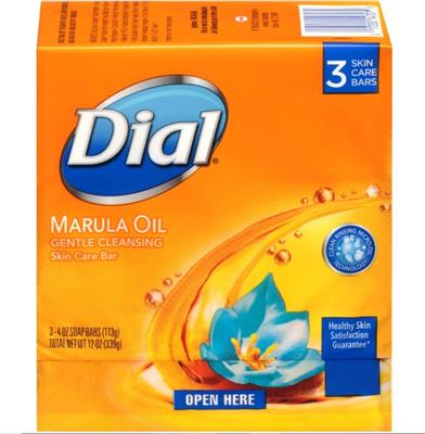 DIAL BAR SOAP MARULA OIL 12/3/4oz