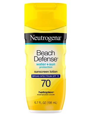 NEUTROGENA BEACH DEFENSE LOTION SPF70 6.7oz