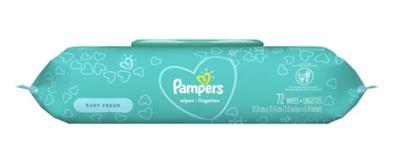 PAMPERS B/W FRESH SCENT 8/72s