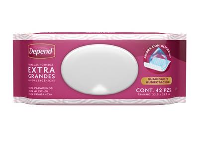 DEPEND WIPES 18/42's