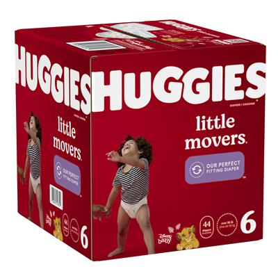 HUGGIES LITTLE MOVERS #6 GIGA 1/44's