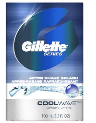 GILLETTE AFTER SHAVE COOL WAVE 3.3oz