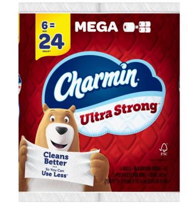 CHARMIN ULTRA STRONG MR 4/6's 242ct