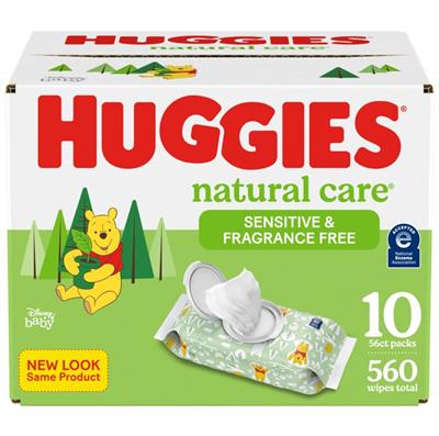 HUGG B/WP BIG PACK NATURAL CARE FRAG FREE 560ct