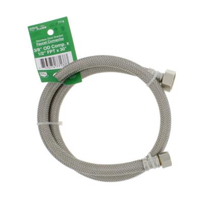 FAUCET CONNECTOR 30"3/8"OD x 1/2"FPT (7713)