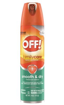 OFF FAMILY SMOOTH & DRY 4/4oz