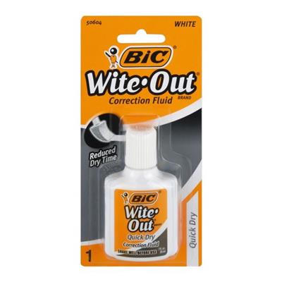 BIC WITE OUT LIQUID 6/1s