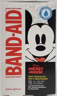 BAND AID MICKEY 1 SIZE 15's