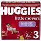 HUGGIES JUMBO #3 LITTLE MOVERS 4/25's