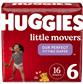 HUGGIES JUMBO #6 LITTLE MOVERS 4/16's