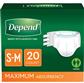 DEPEND FITTED S/M 3/20's
