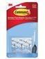 3M COMMAND SMALL WIRE HOOKS CLEAR 3ct